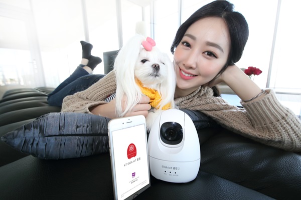 KT, 홈CCTV ‘GiGA IoT 홈캠2’ 출시