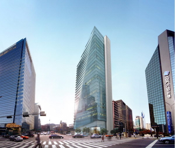 △ IBK기업은행 제2사옥 'IBK파이낸스 타워'/ 사진= IBK기업은행