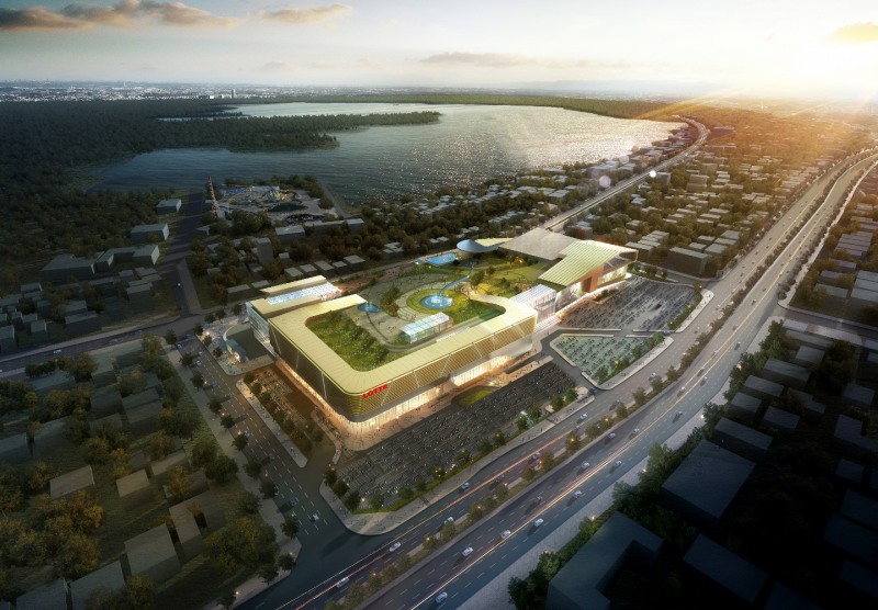 롯데몰 하노이 조감도