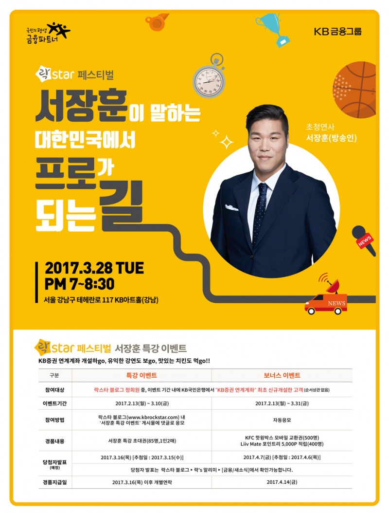 KB국민은행, '락스타 페스티벌' 이벤트