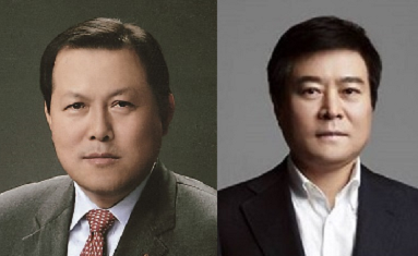 (좌측부터) 황각규 정책본부 운영실장(사장), 소진세 정책본부 대외협력단장(사장).