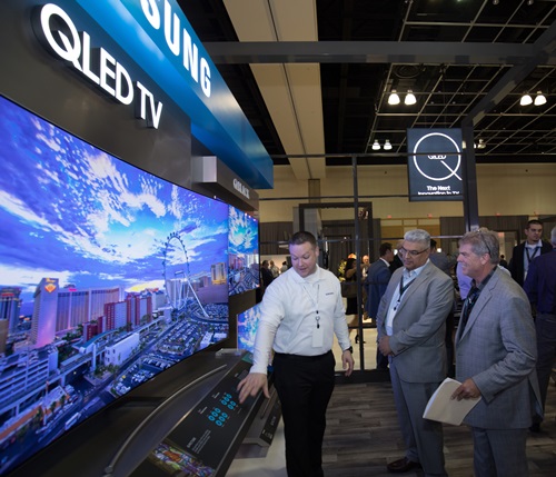 삼성 QLED TV, ‘전미 세일즈 미팅’서 찬사
