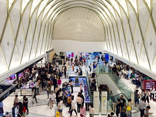 롯데면세점 본점 12층 매장 전경. 한국금융신문DB