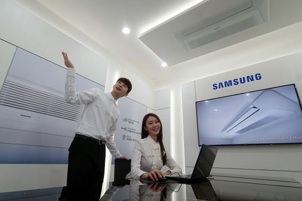 삼성전자, 시스템에어컨 ‘무풍 1 Way 카세트’ 공개