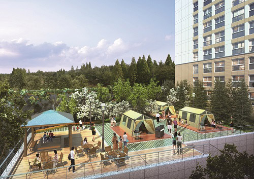 사진:기흥힉스 유타워 조감도(롯데건설 제공)