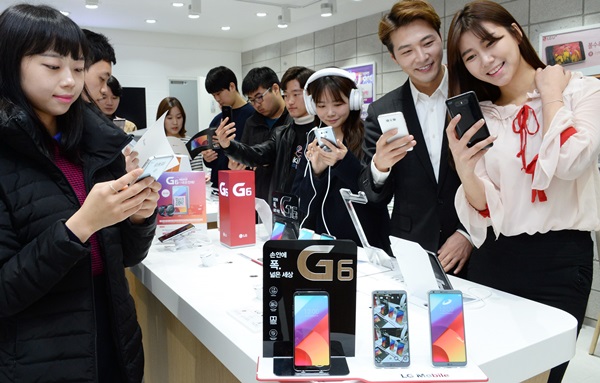 LG G6, 출시 이틀만에 3만대 개통