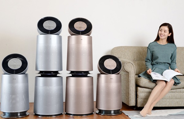 ‘LG 퓨리케어 360도 공기청정기’ 봄색상 2종 출시