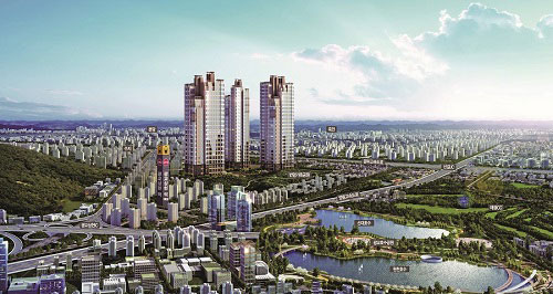 중도금 무이자와 발코니 확장, 광교숲속마을 레이크포레 분양