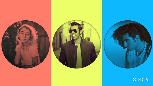 삼성 QLED TV “자신만의 색을 찾아보세요”