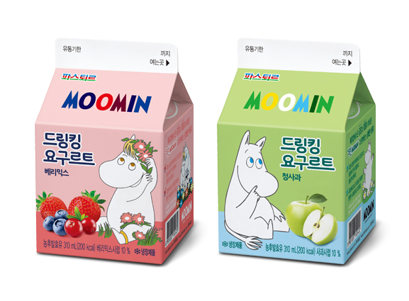 롯데푸드 파스퇴르, ‘무민 요거트 드링킹’ 콜라보 출시