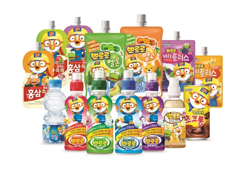 팔도 ‘뽀로로 음료’ 10년간 누적판매 4억개 돌파