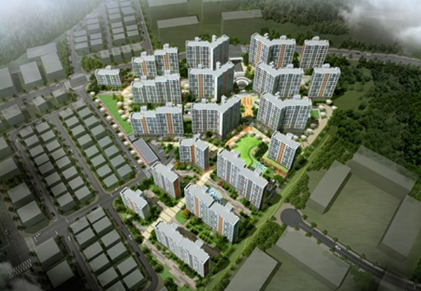 △ 성남 고등 호반베르디움 조감도. 호반건설 제공