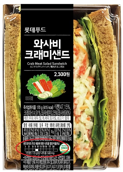 세븐일레븐, ‘나트륨 함량 비교 표시제’ 선제 운영