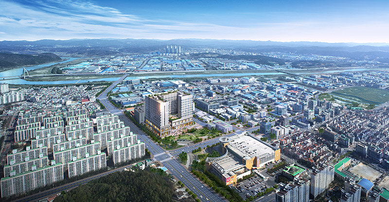 ▲ 대전 관평동'메종 드 세이(Maison de SAY)’조감도