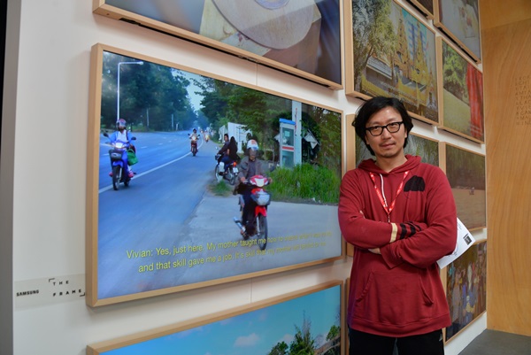 삼성전자, 베니스 비엔날레서 ‘더 프레임 TV’ 전시