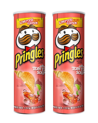 프링글스, 태국 전통요리 ‘똠얌꿍 맛’ 한정 출시