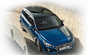 ▲ 현대자동차 2017형 i30.