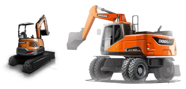 두산인프라, 제품 라인업 확대… 신형 굴삭기 2종 선보여