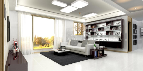 일산 풍동신축빌라 삼성캐슬 더 테라스 거실 특화평면 적용