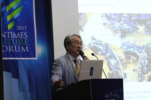 이성환 고려대 교수(한국인공지능학회장). 김민경기자 제공