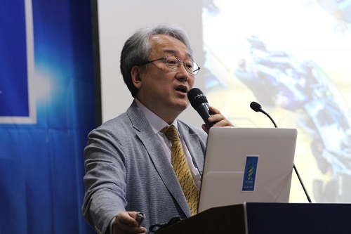 이성환 고려대 교수(한국인공지능학회장). 김민경기자 제공