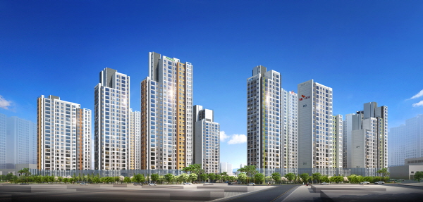 △두호 SK뷰 푸르지오 투시도. /사진제공=SK건설