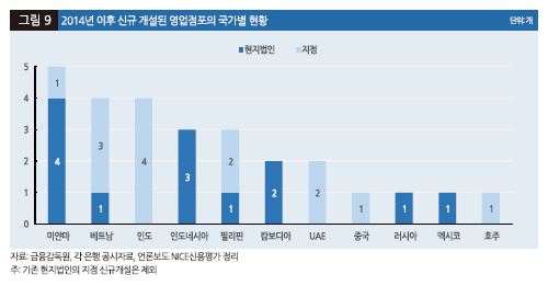 자료= 나이스신용평가 '국내은행들의 해외진출 현황 및 신용위험 방향성 분석'