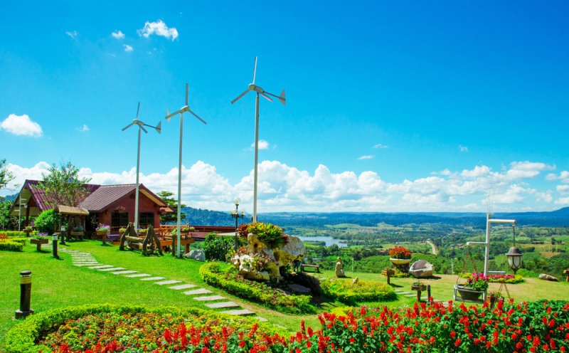 고로 풍력 '풍력 발전기' 모습
