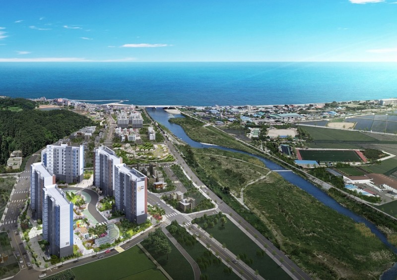 △‘양양 우미린 디오션’조감도 /사진제공=우미건설