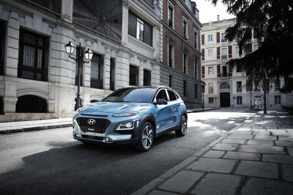△ 현대자동차가 13일 선보인 첫 소형 SUV '코나'. 사진=현대자동차.