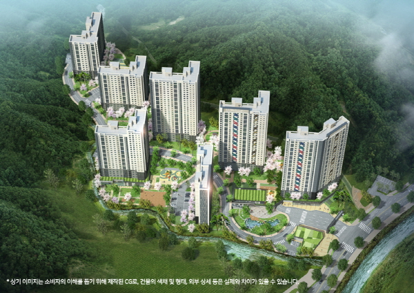 △'반석 더샵' 조감도. /사진제공=포스코건설