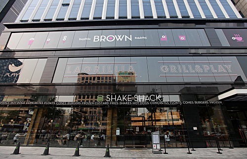 서울 청담동 도산대로에 위치한 ‘SPC플레이’전경. SPC그룹 제공