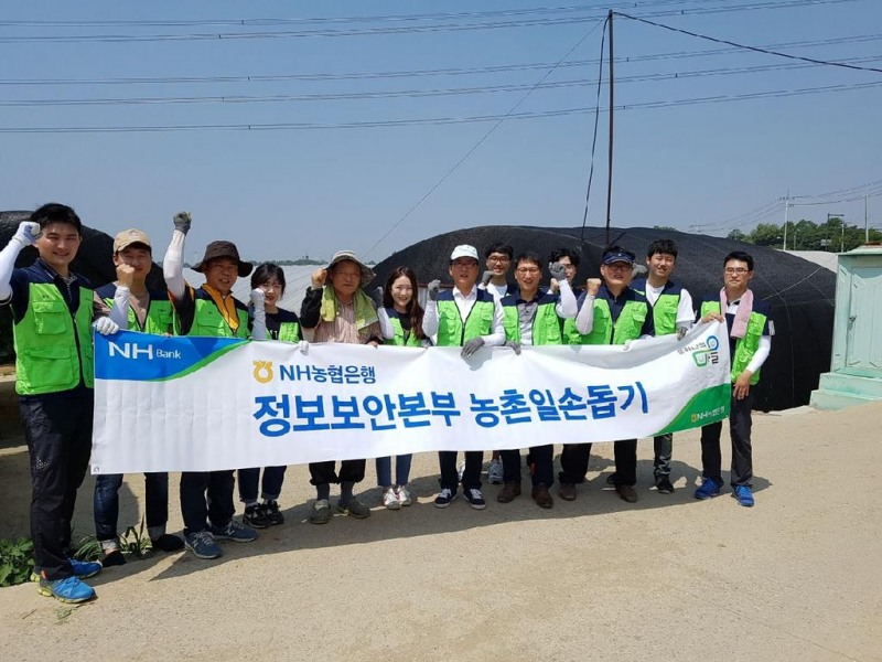 NH농협은행, 가뭄 피해 극복을 위한 농촌일손돕기