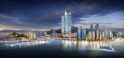 ▲사진:'해운대센텀 미진이지비아'조감도