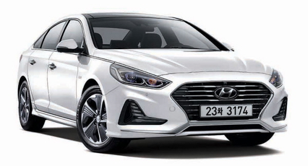 △ 현대자동차가 18일 선보인 '쏘나타 뉴 라이즈 플러그인 하이브리드(PHEV)'. 사진=현대자동차.