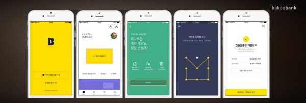 카카오뱅크 앱 참고 이미지/ 자료= 카카오뱅크