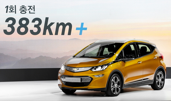 △ 쉐보레 '볼트EV'. 사진=한국GM.
