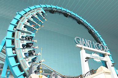 롯데월드 실내 놀이기구‘자이언트 루프’. 롯데월드 공식 홈페이지 캡처