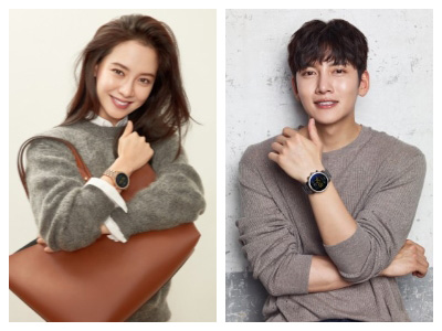 ▲파슬(FOSSIL)광고모델 송지효, 지창욱