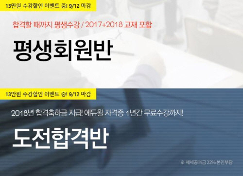 에듀윌, 공인중개사 온라인 과정 할인 이벤트 진행