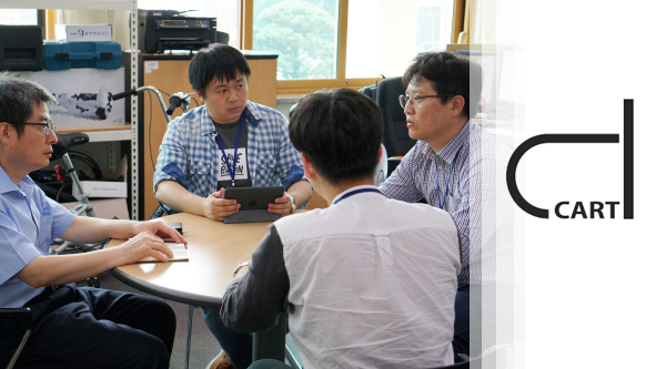 ▲사진:청년창업사관학교 최귀선 담당 교수님과의 코칭