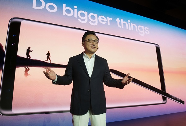 △고동진 삼성전자 무선사업부장(사장) /사진제공=삼성전자