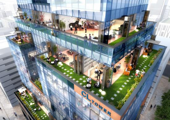 ▲사진:학동역 CL Tower 조감도