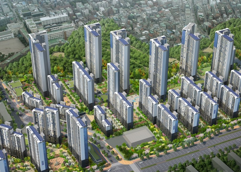 래미안강남포레스트 조감도. 사진=삼성물산.