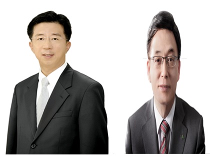 임병용 GS건설 사장(사진 왼쪽)과 정수현 현대건설 사장(사진 오른쪽). 사진=GS건설, 현대건설.