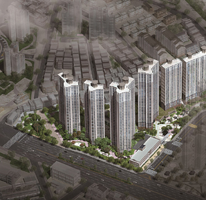 ▲ 포스코건설과 롯데건설이 오는 10월 분양을 실시하는 ‘의왕롯데캐슬’ 조감도. 사진 = 포스코건설