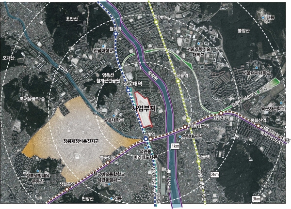 광운대역세권 개발사업. 사진=현대산업개발.