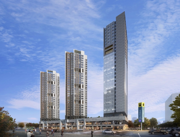 한화건설 '영등포뉴타운 꿈에그린' 조감도. 사진=한화건설.