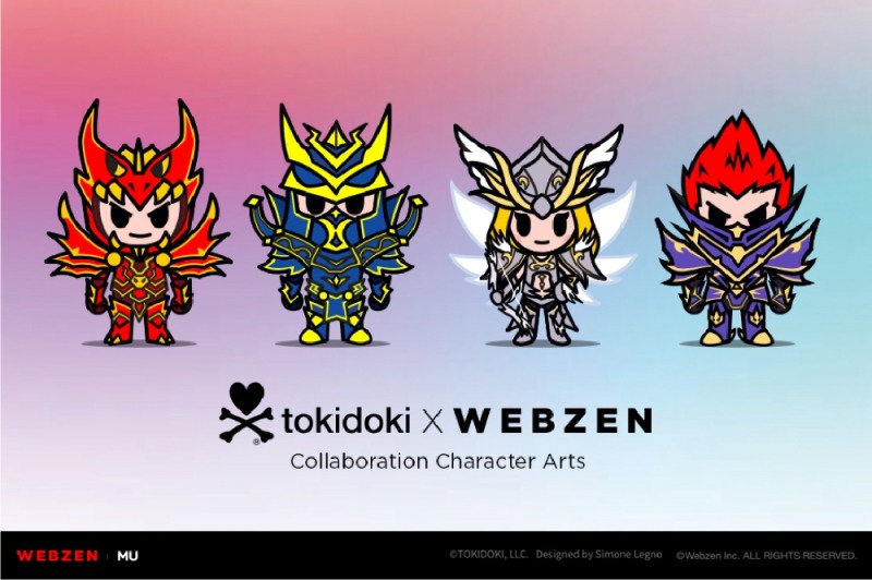 △Tokidoki X MU 콜라보 캐릭터 이미지 /사진제공=웹젠