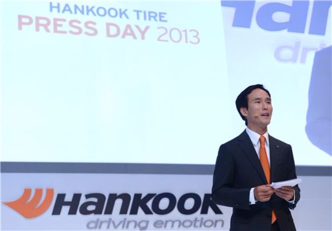 조현범 한국타이어 사장.